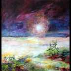 Stormy summer sky